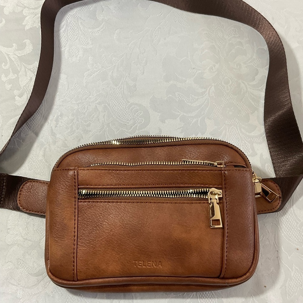 Telena Waist/Fanny/Shoulder Bag w/Nice Organizational Features New Without Tags
